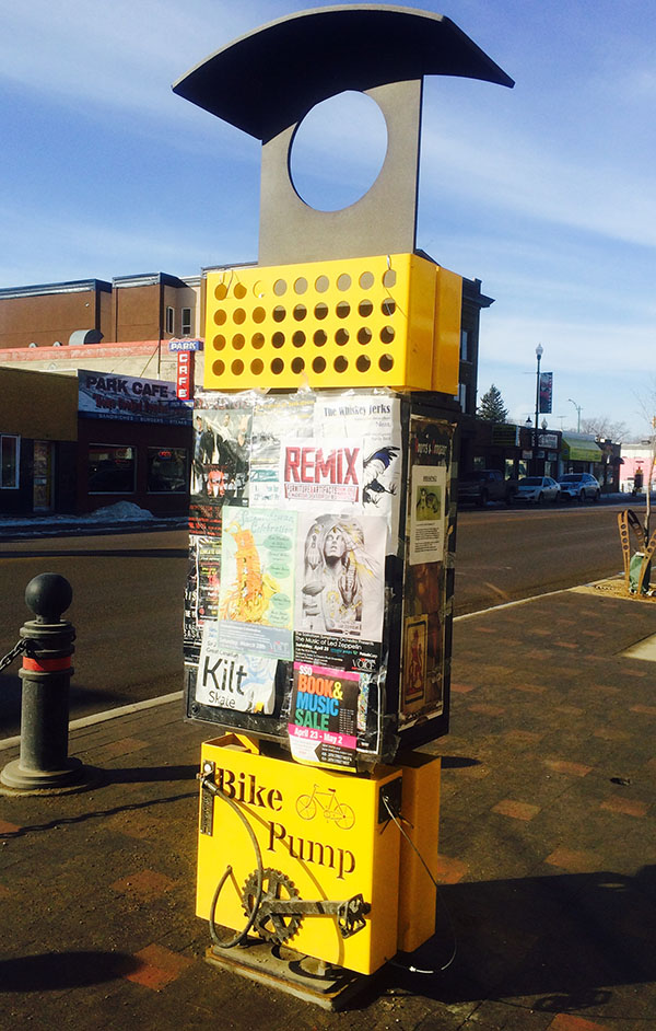 a new directory sits at the corner of 20th street and Avenue E 