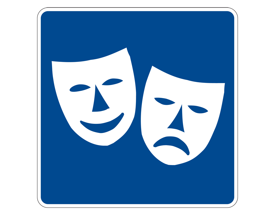 illustation of drama faces