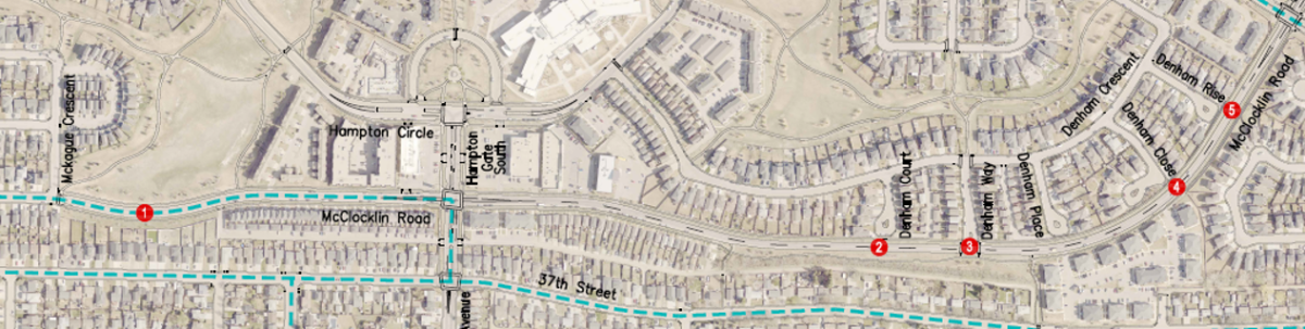 McClocklin Road Proposed Traffic Plan