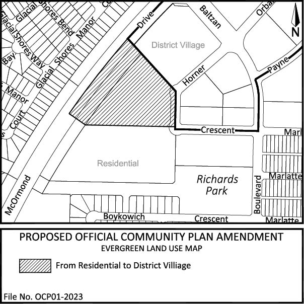 Location Map - Proposed OCP Map Amendment