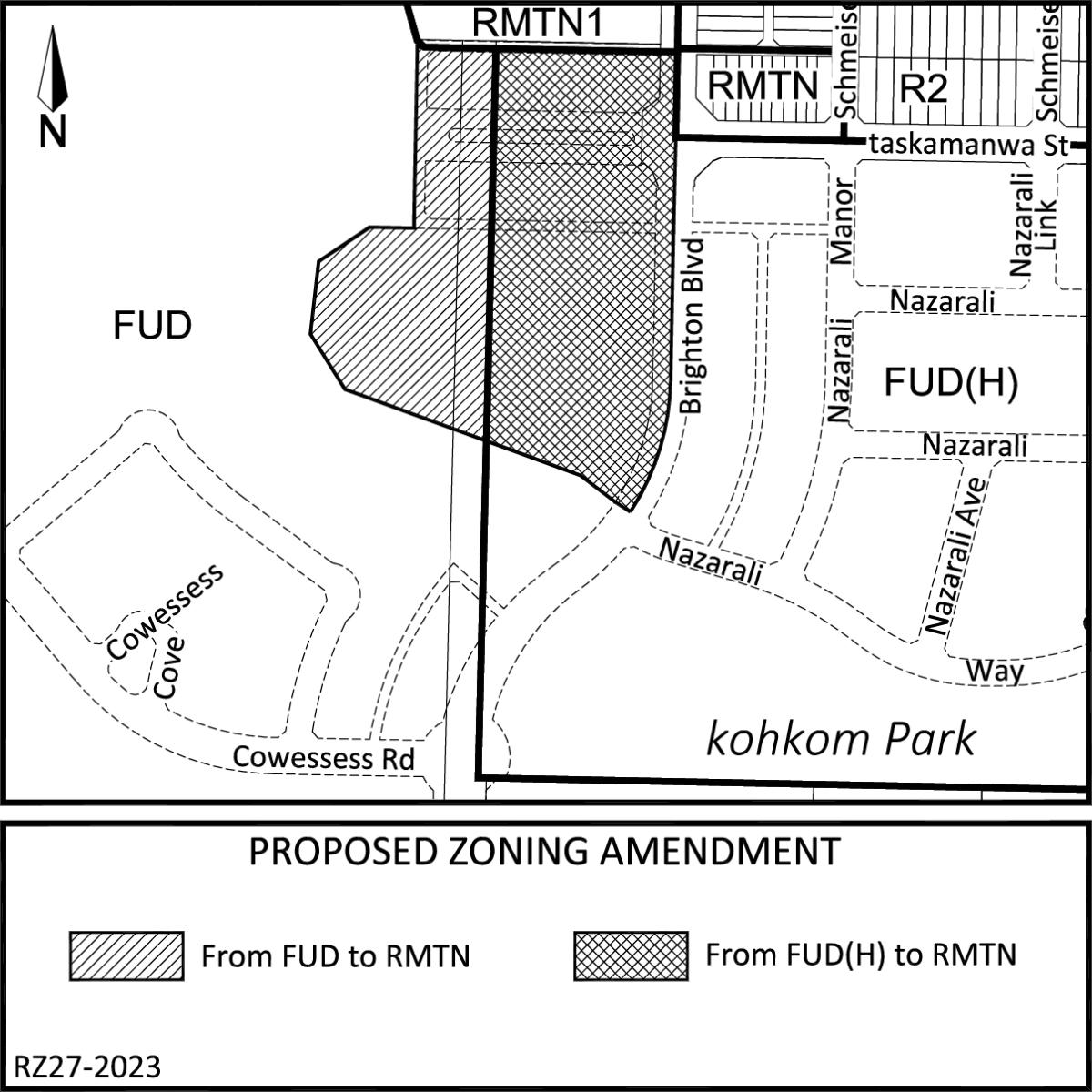 Location Map of Rezoning Proposal