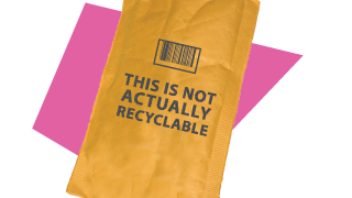 Bubble mailers are not recyclable.
