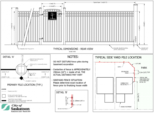 Saskatoon Land, Aspen Ridge, Fence