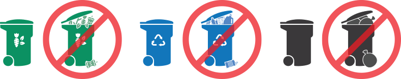 overfilled carts