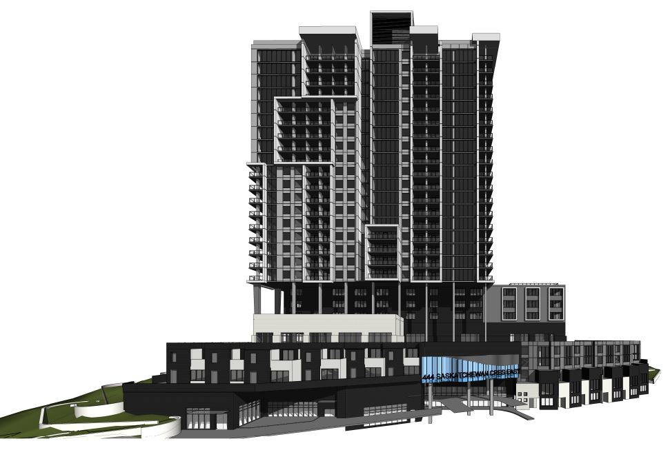 Saskatchewan Crescent Elevation