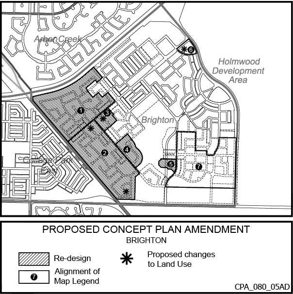 Brighton Amendment Location Plan