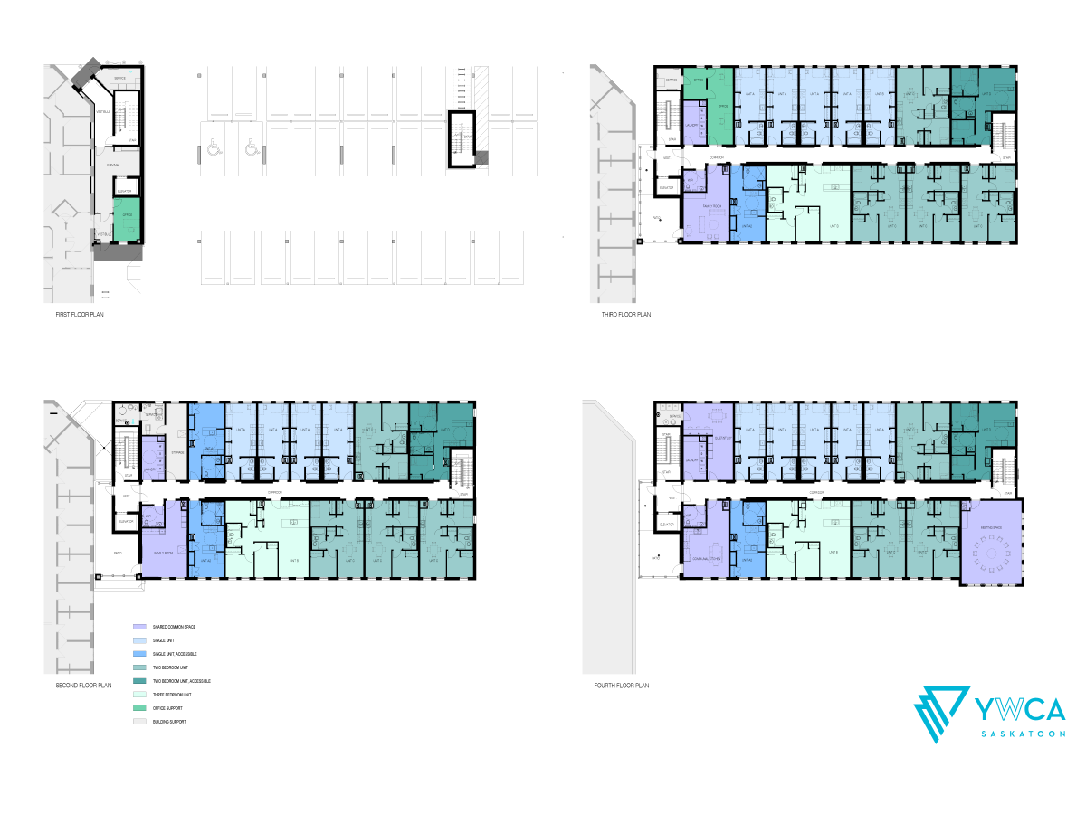 YWCA - Floor Plan