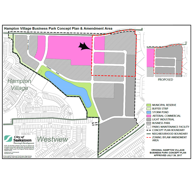 Concept Plan Amendment Area