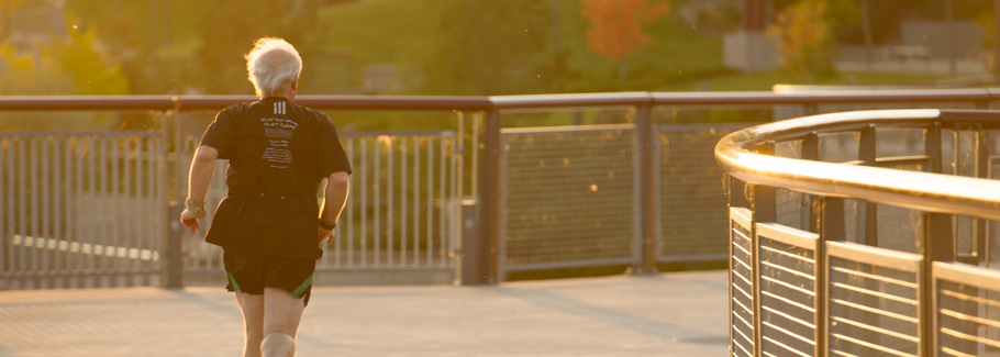 A Runner at River Landing