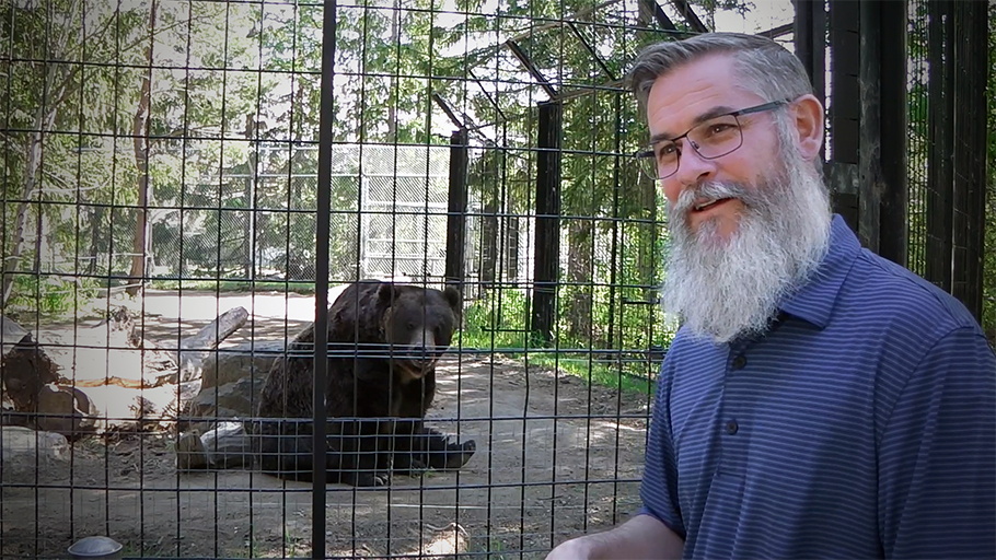 Tim at the Zoo