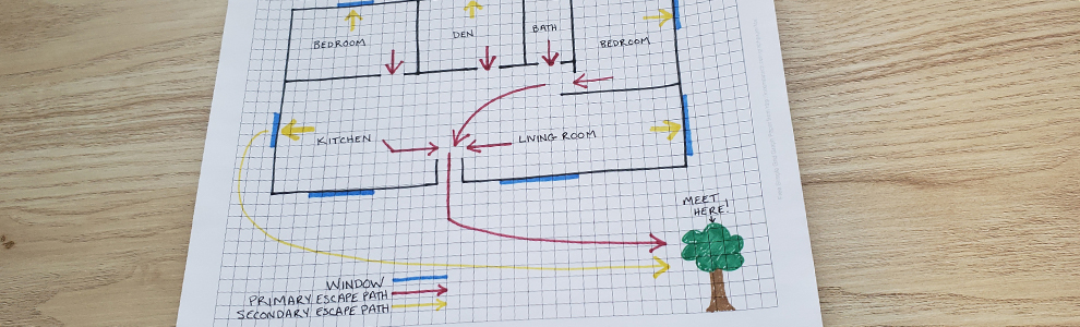 Home Fire Escape Plan