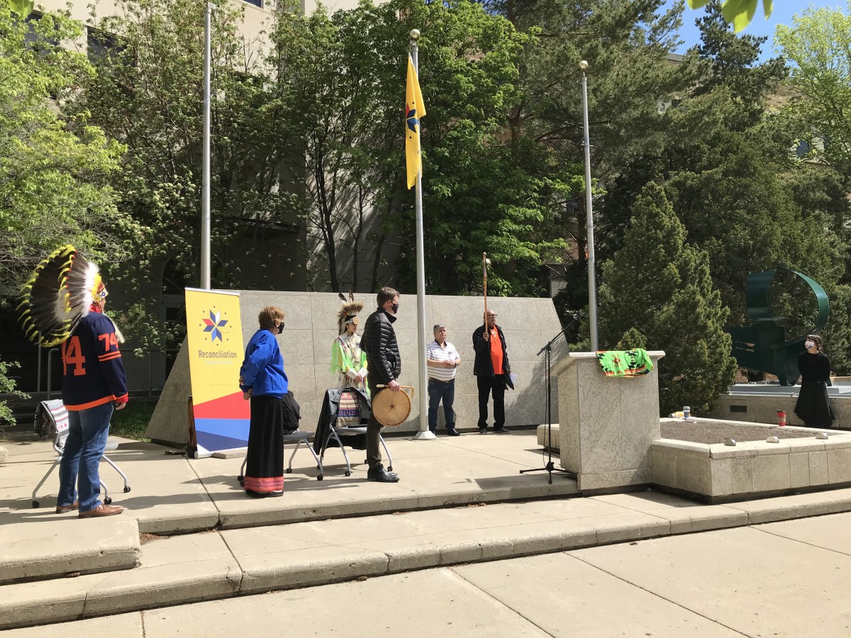 flag raising ceremony