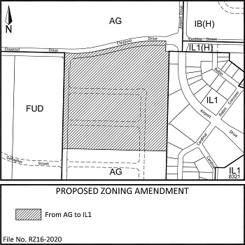 Proposed Rezoning Location Map