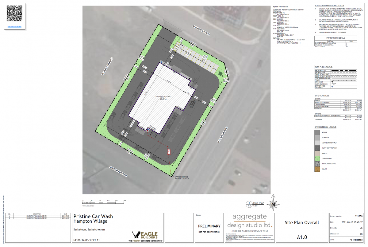 Site Plan - Proposed Car Wash