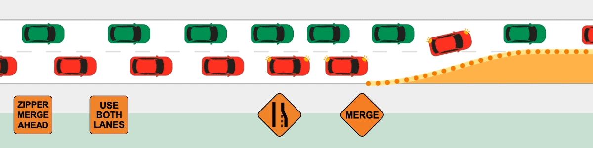 zipper merge