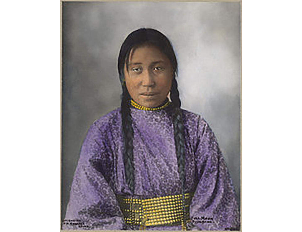 Full Moon, Nakoda Woman 1900