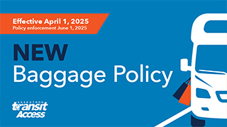Access Transit Baggage Policy