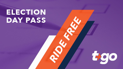 Ride Transit free on election day