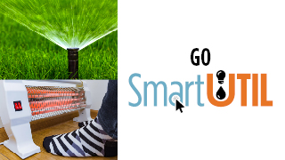 Graphic with text saying "Go SmartUTIL"