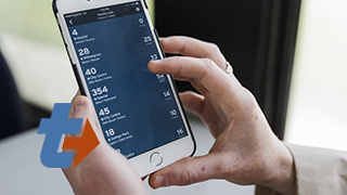 Transit App with logo