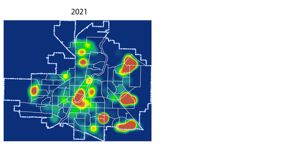 heat map