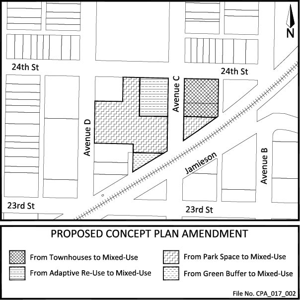 Location Map - Proposed Concept Plan Amendment