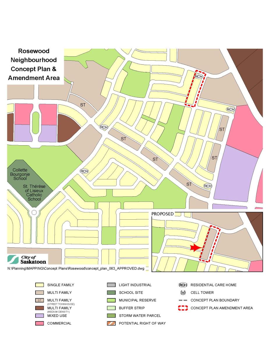 Location Map - Amendment Area