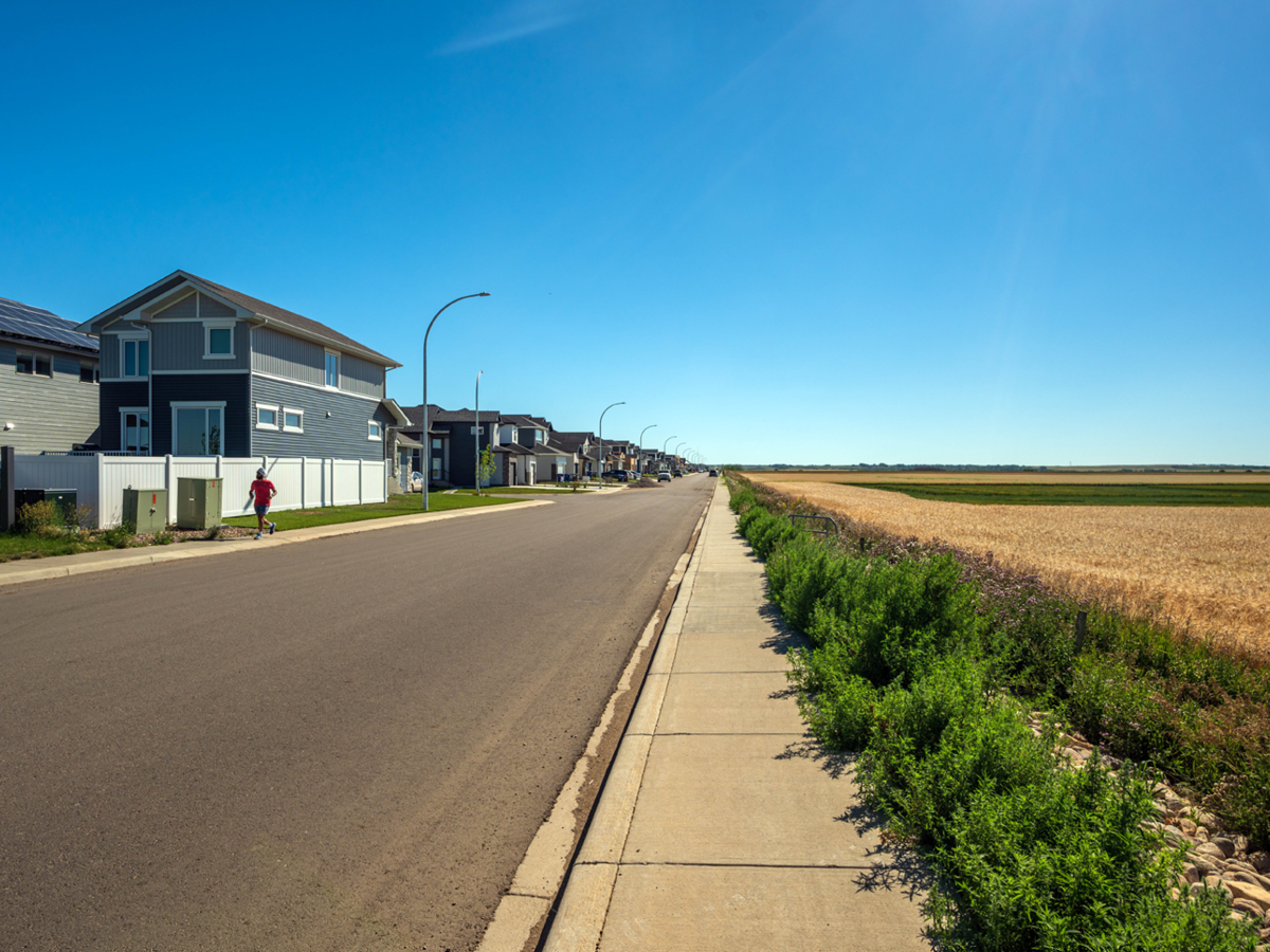 Kernen Prairie Drainage Channel