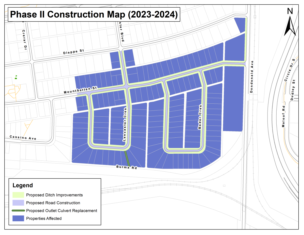 Phase 2 Construction Map