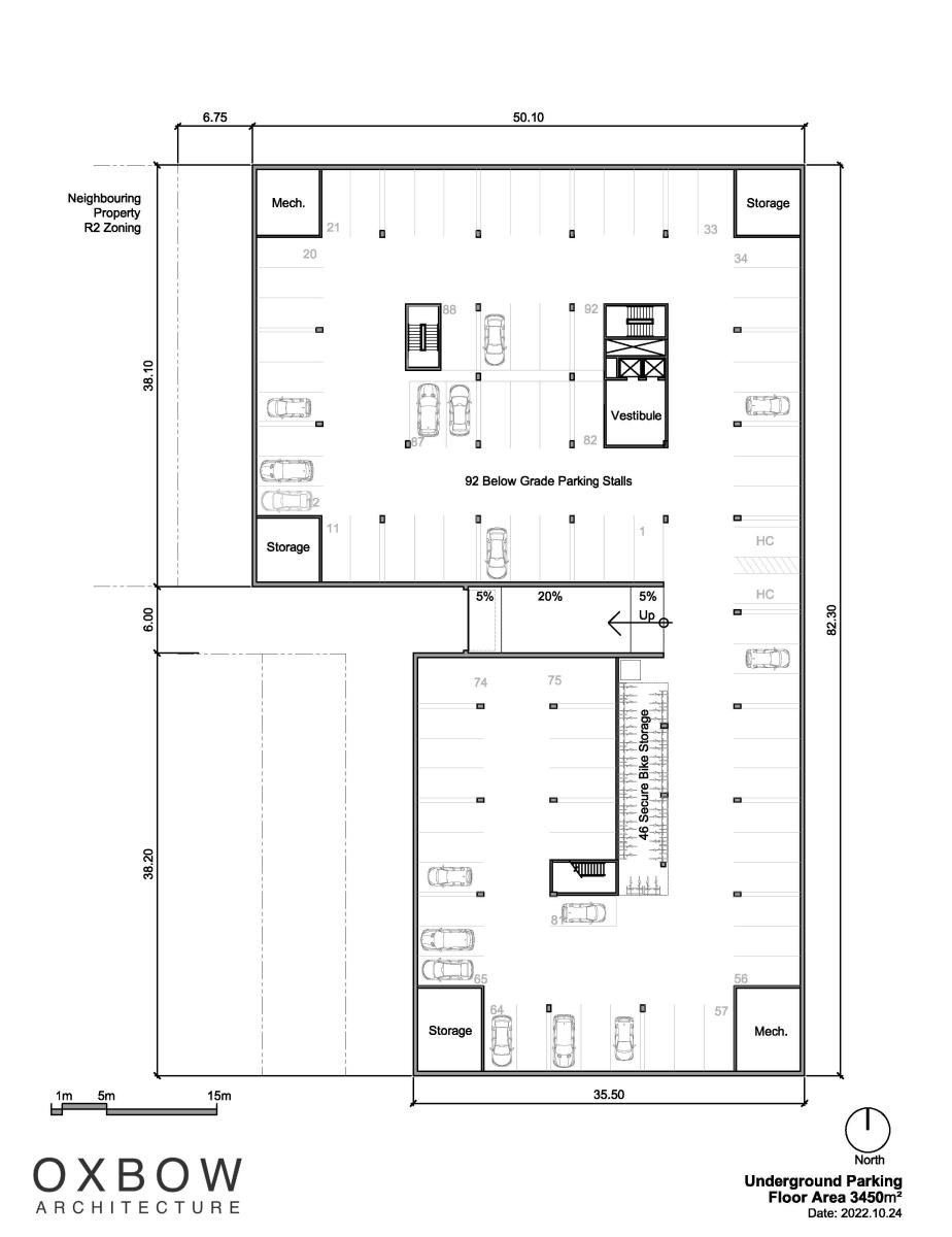 Proposed Underground Parking Layout