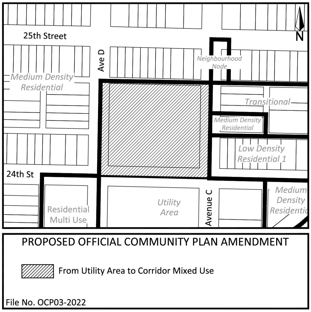 Location Map - Proposed OCP Amendment