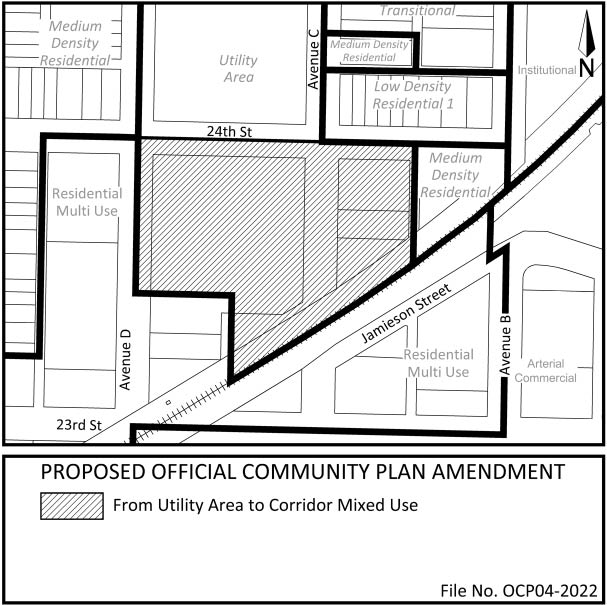 Location Map - Proposed OCP Amendment