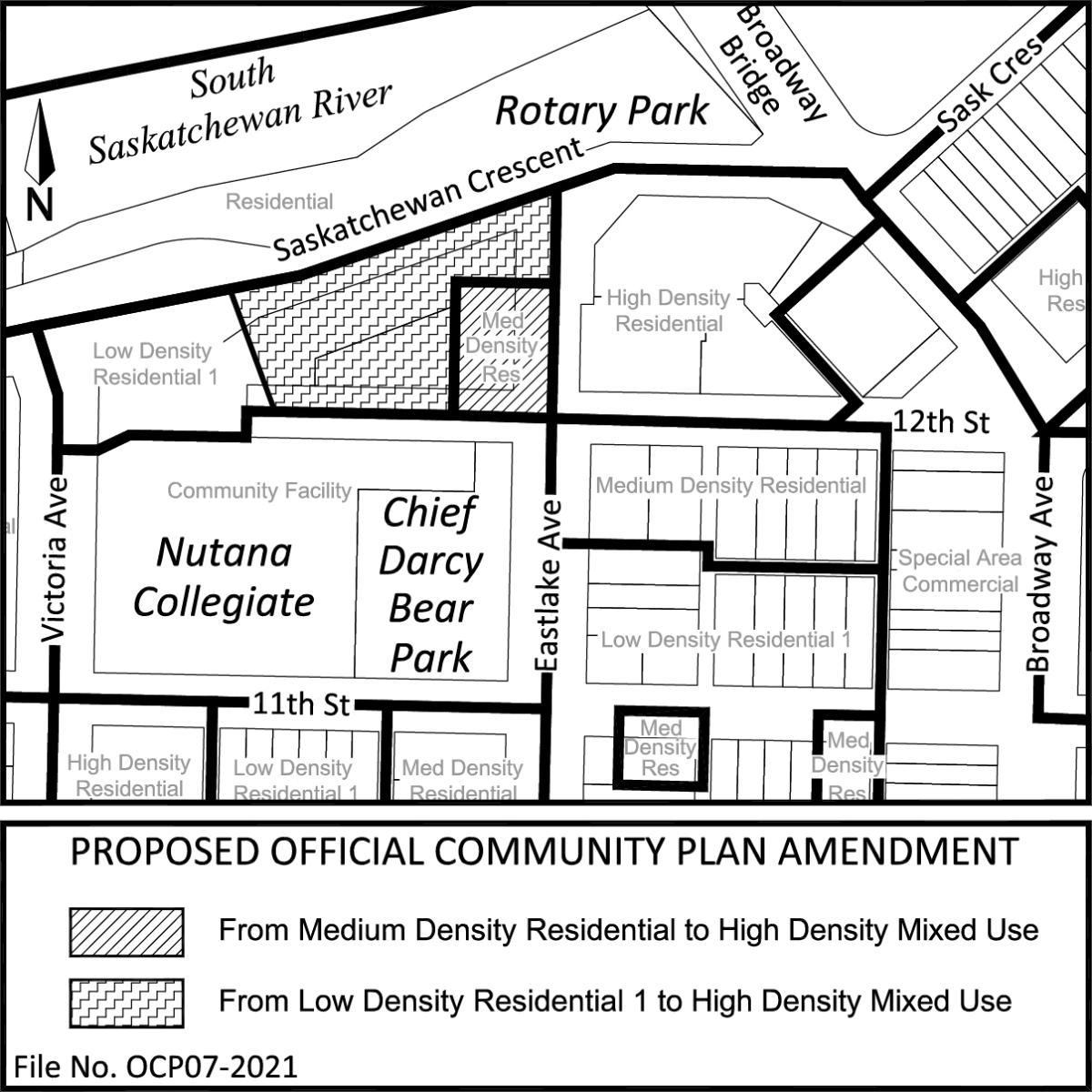 Location Map - Proposed OCP Map Amendment