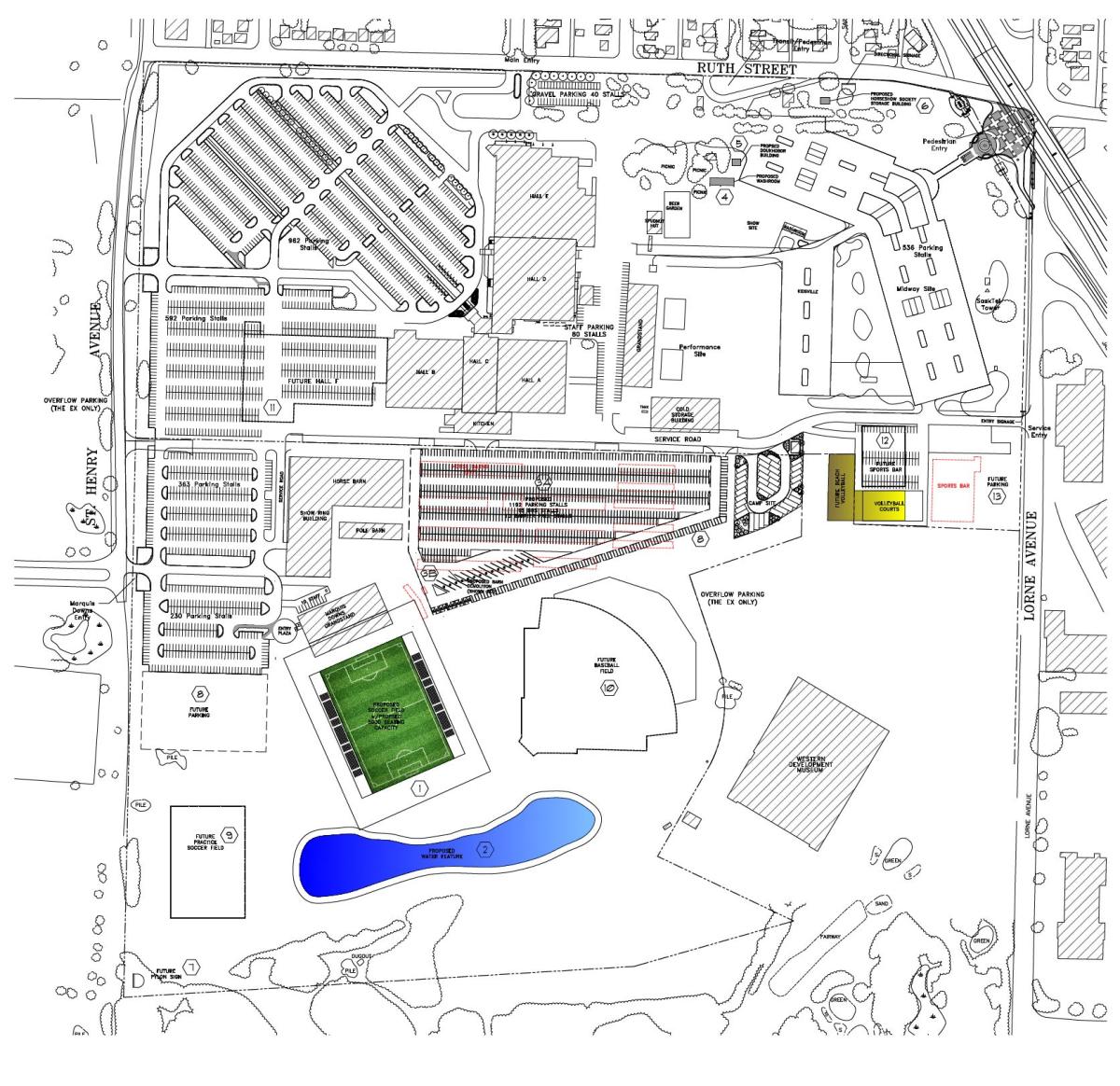 Proposed Concept Plan Amendment - Prairieland Park