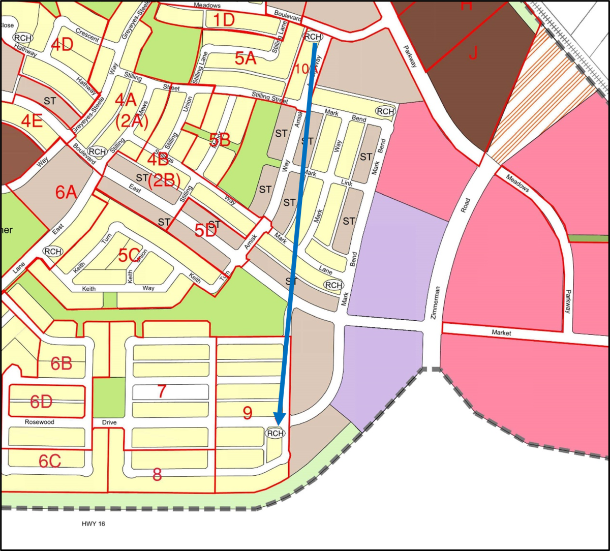 Location Map - Proposed RCH Relocation