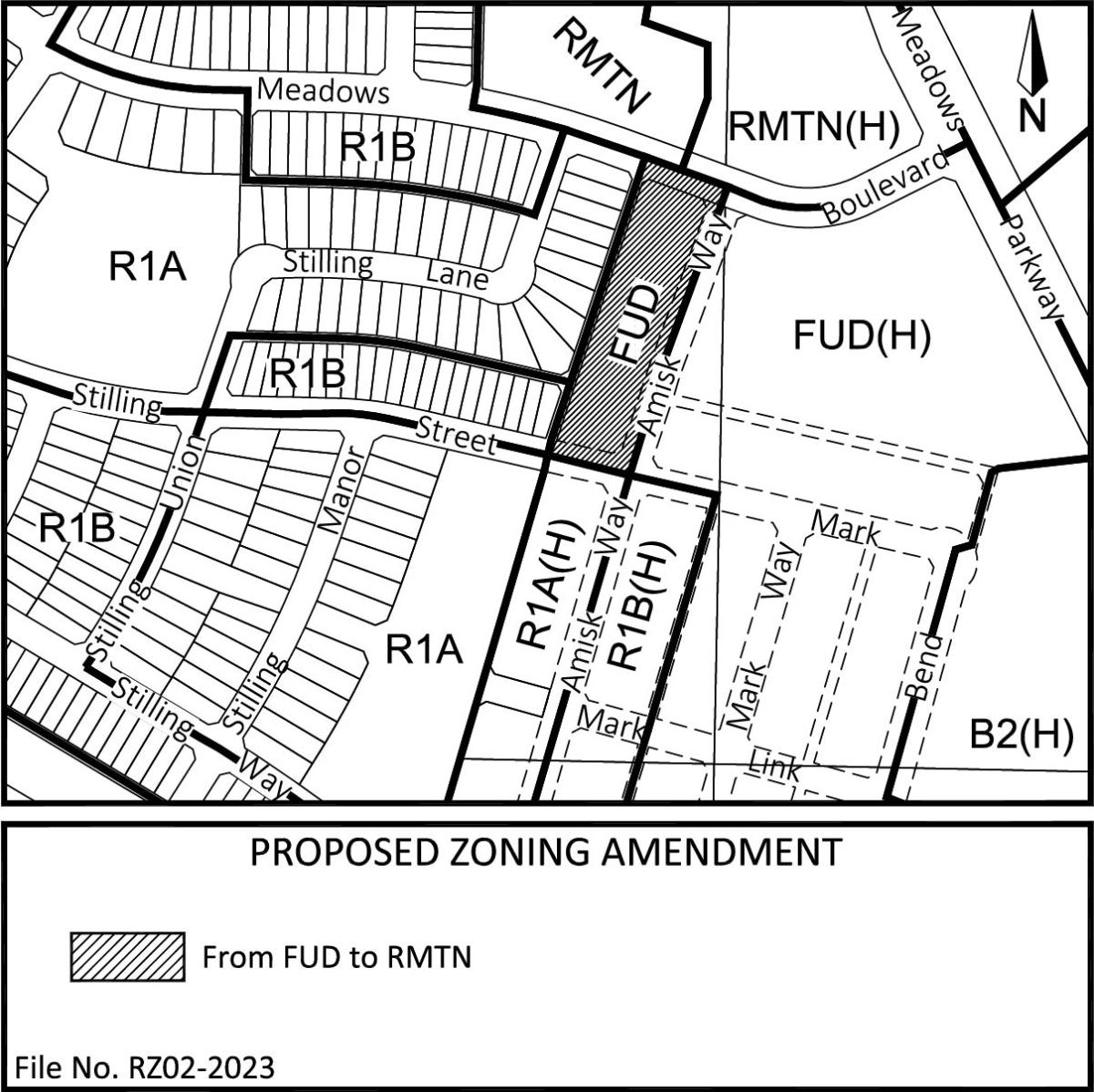 Location Map - Proposed Rezoning