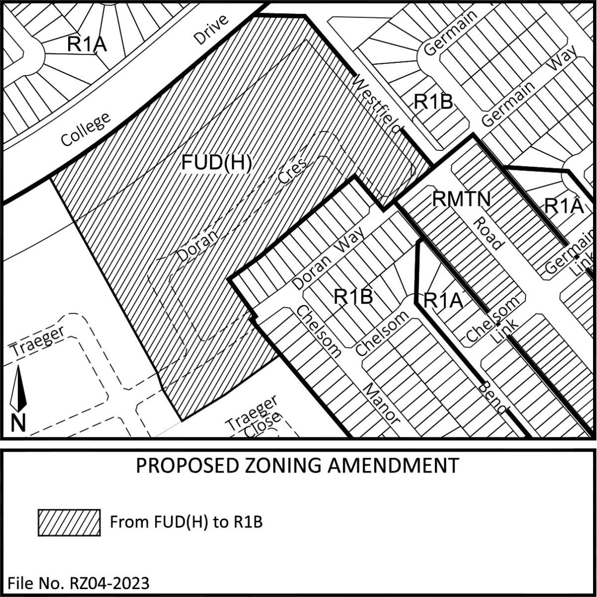 Location Map - Proposed Rezoning