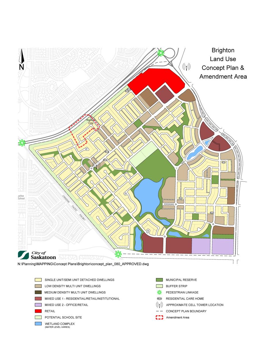 Location Map - Brighton Concept Plan