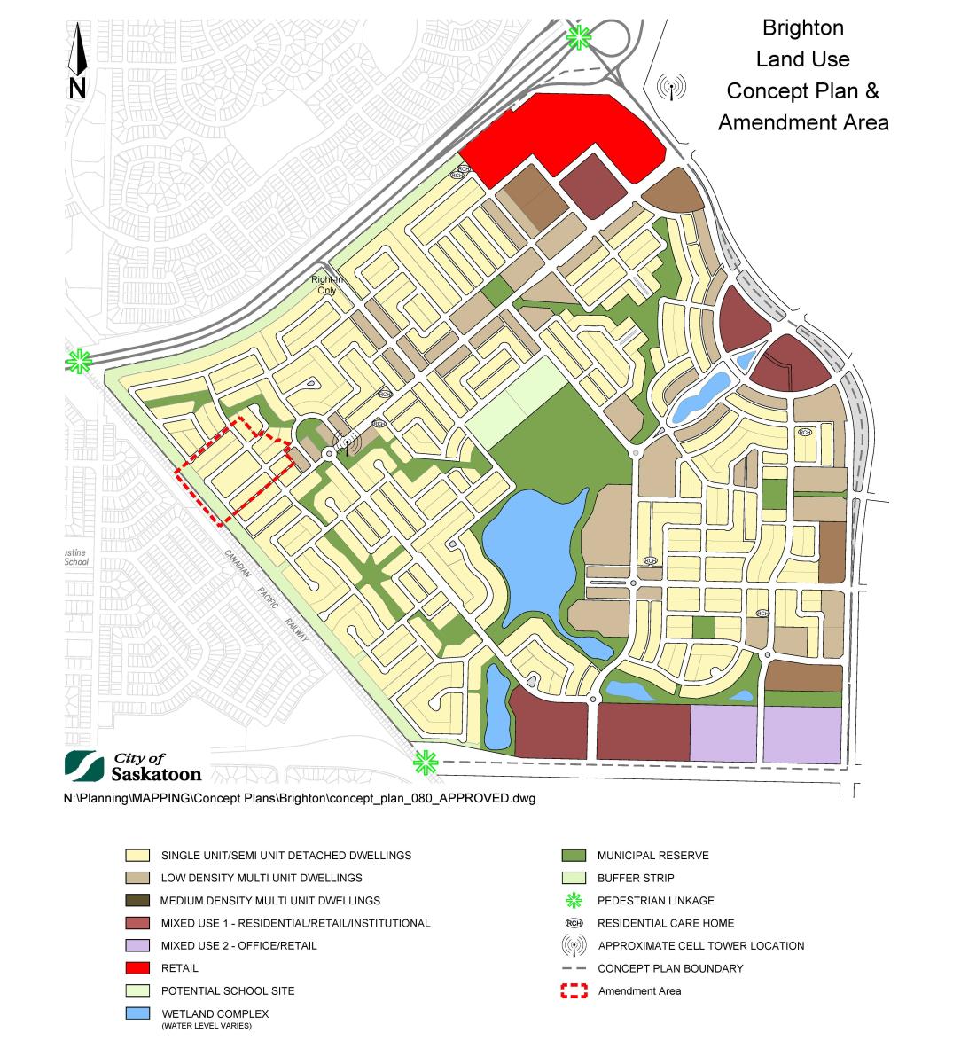 Location Map - Amendment Area