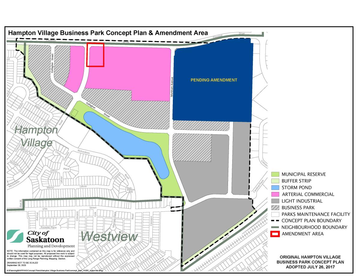 Location Map - Amendment Area