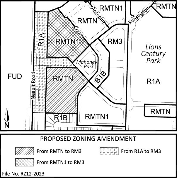 Location Map - Proposed Rezoning