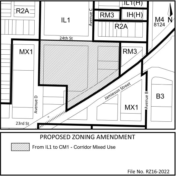 Location Map - Proposed Rezoning