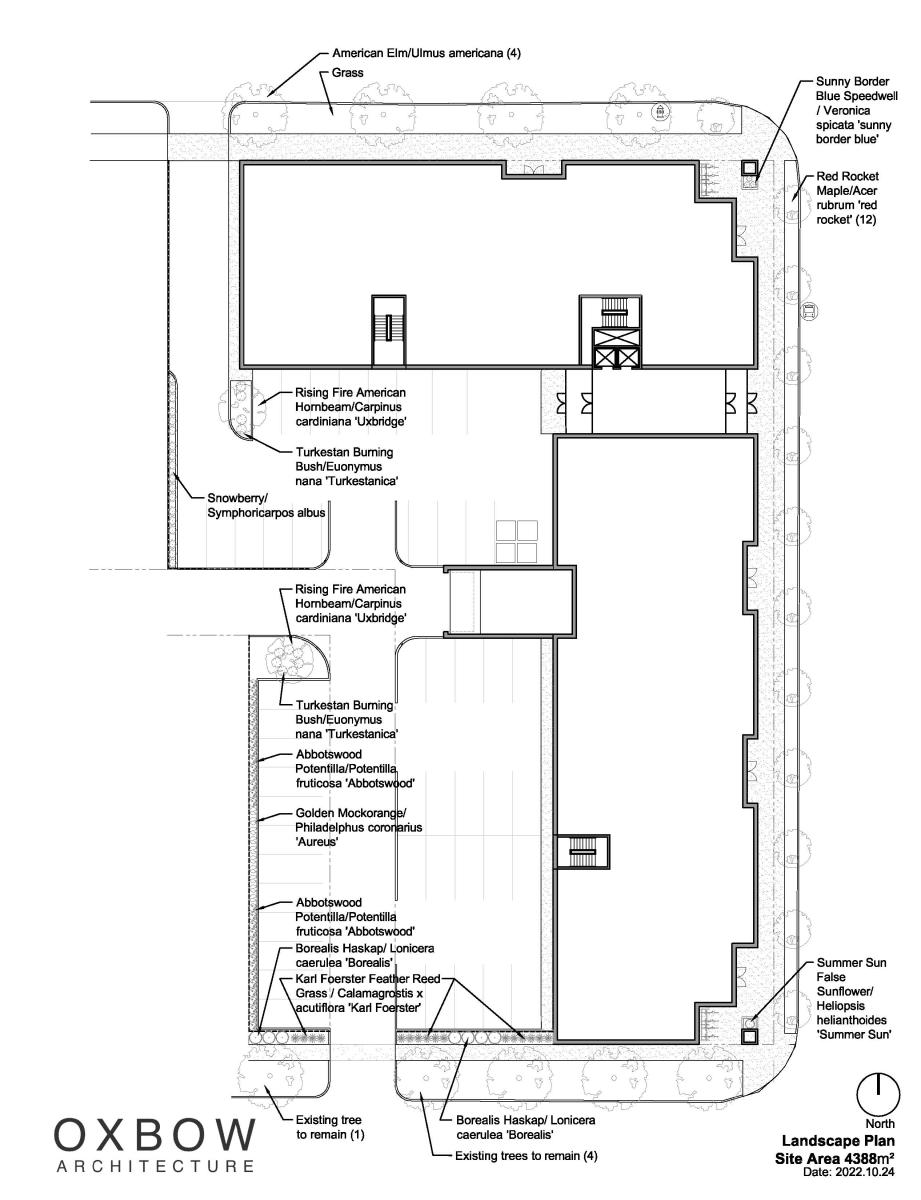 Landscaping Plan - 8th Street East & Broadway Avenue