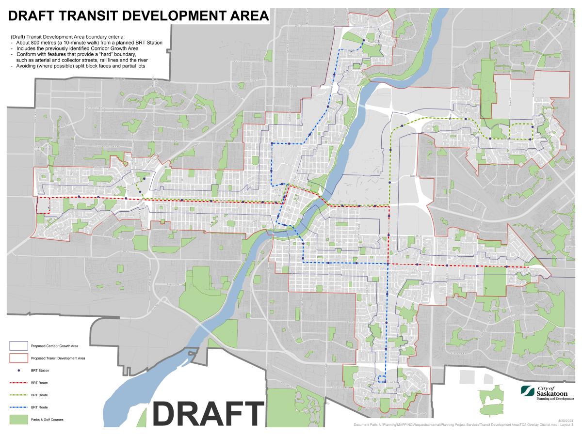 TDA Detailed Map