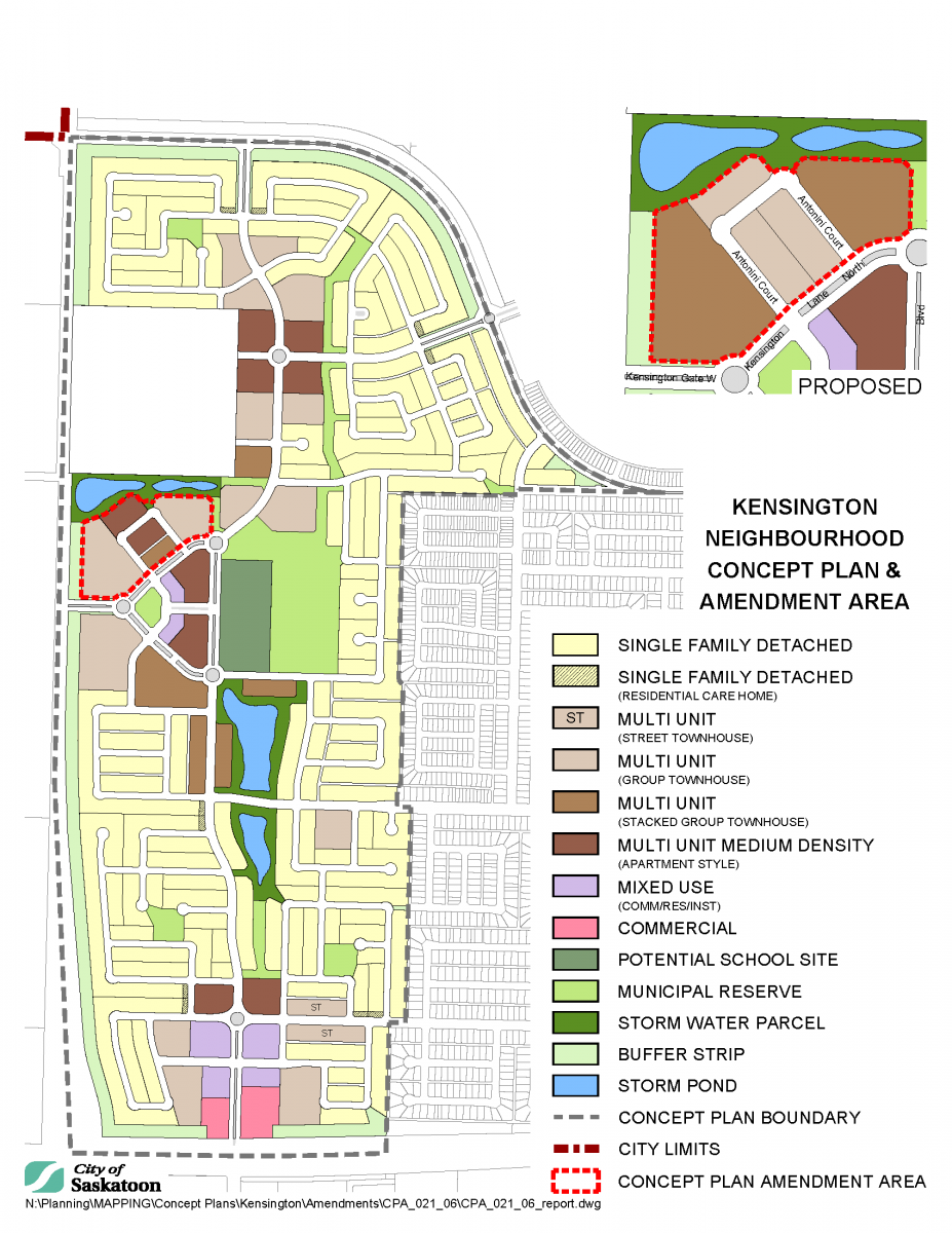 Concept Plan Amendment Area