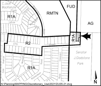 Location Map - 1524 37th St W