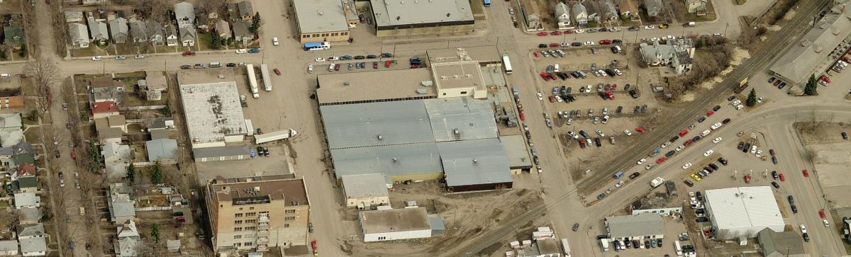 Aerial Photograph of the South Caswell Transit Site