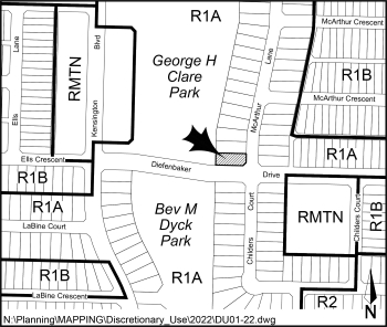 Location Map - 102 McArthur Lane