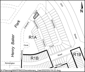 Discretionary Use Location Map - 160 Stromberg Crescent