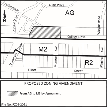 Proposed Rezoning Location Map